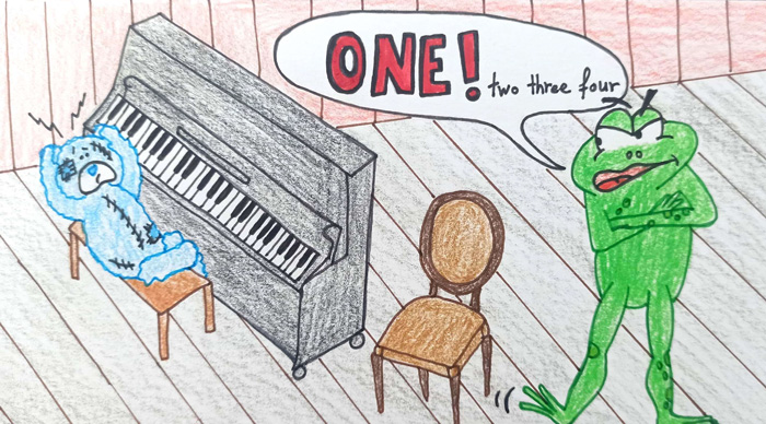 piano comics