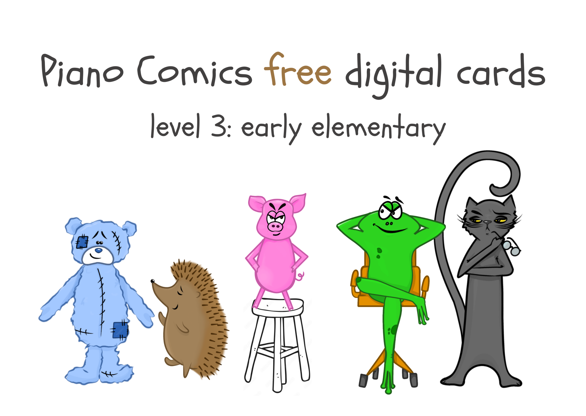 piano comics minor scales ‣ Piano Comics